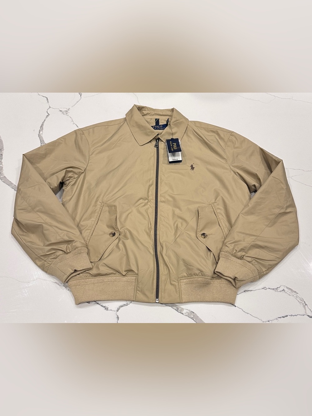 Polo Ralph Lauren Men’s Packable Water-Repellent Jacket Sz Medium NWT